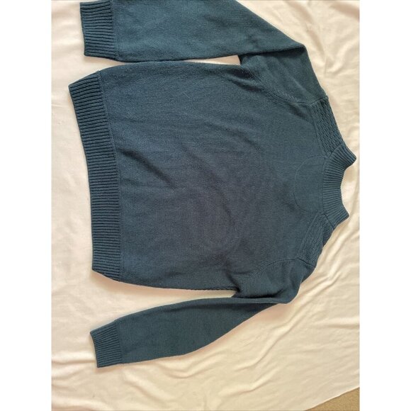 Emerald Isle Knitwear Wool Blend XXL Pullover Sweater With Buttoned Collar & Tex - Picture 10 of 12
